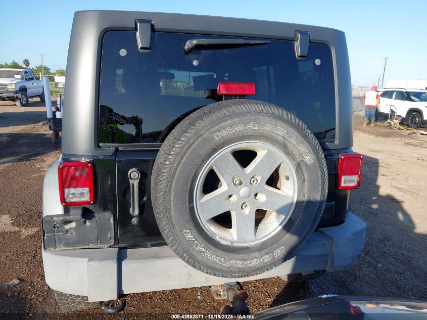 2017 Jeep Wrangler Unlimited Sport VIN: 1C4BJWDG9HL502273 Lot: 43952871