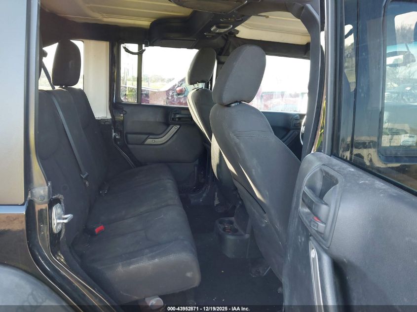 2017 Jeep Wrangler Unlimited Sport VIN: 1C4BJWDG9HL502273 Lot: 43952871