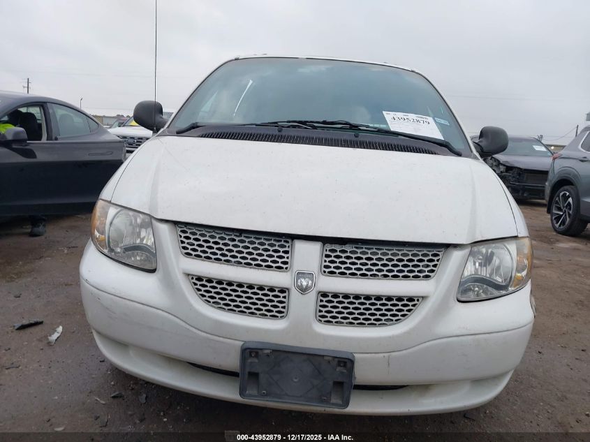 2001 Dodge Grand Caravan Sport VIN: 2B8GP44G71R177804 Lot: 43952879