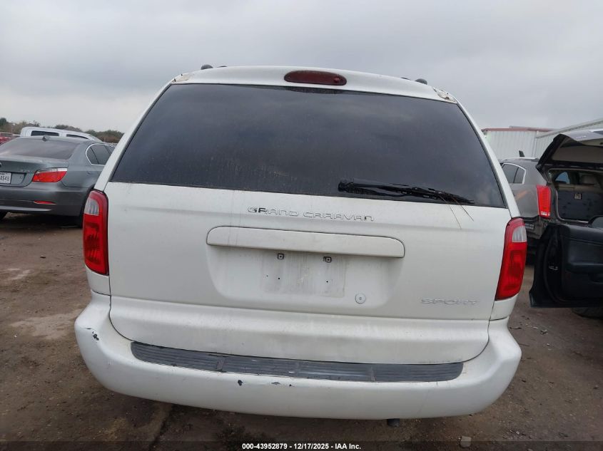 2001 Dodge Grand Caravan Sport VIN: 2B8GP44G71R177804 Lot: 43952879