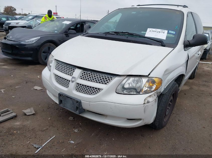 2001 Dodge Grand Caravan Sport VIN: 2B8GP44G71R177804 Lot: 43952879