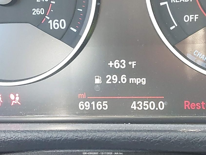 2017 BMW 330E Iperformance VIN: WBA8E1C30HA158762 Lot: 43952883