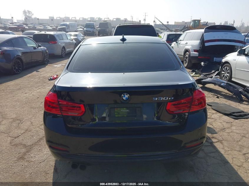 2017 BMW 330E Iperformance VIN: WBA8E1C30HA158762 Lot: 43952883