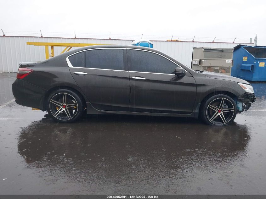 2016 Honda Accord Touring VIN: 1HGCR3F9XGA018568 Lot: 43952891