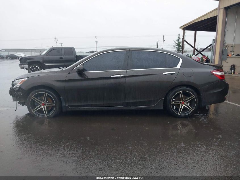 2016 Honda Accord Touring VIN: 1HGCR3F9XGA018568 Lot: 43952891