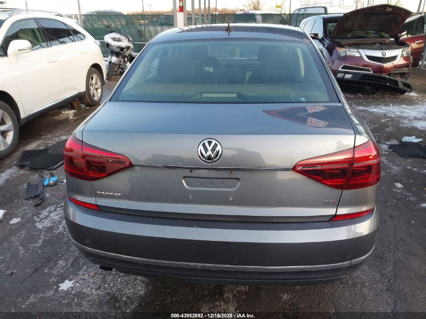 2017 Volkswagen Passat 1.8T S VIN: 1VWAT7A38HC040654 Lot: 43952892