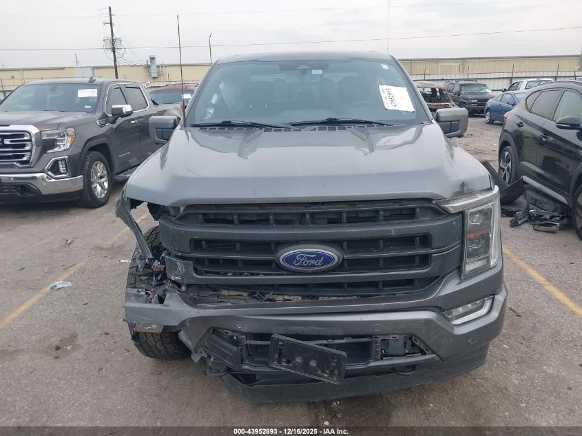 2022 Ford F-150 Lariat VIN: 1FTFW1E84NFB23432 Lot: 43952893