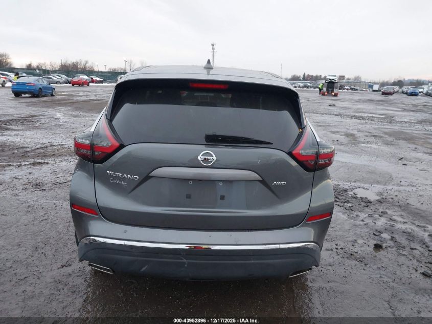 2019 Nissan Murano S VIN: 5N1AZ2MS7KN130912 Lot: 43952896