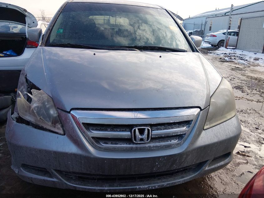 2007 Honda Odyssey Ex-L VIN: 5FNRL38757B118820 Lot: 43952902