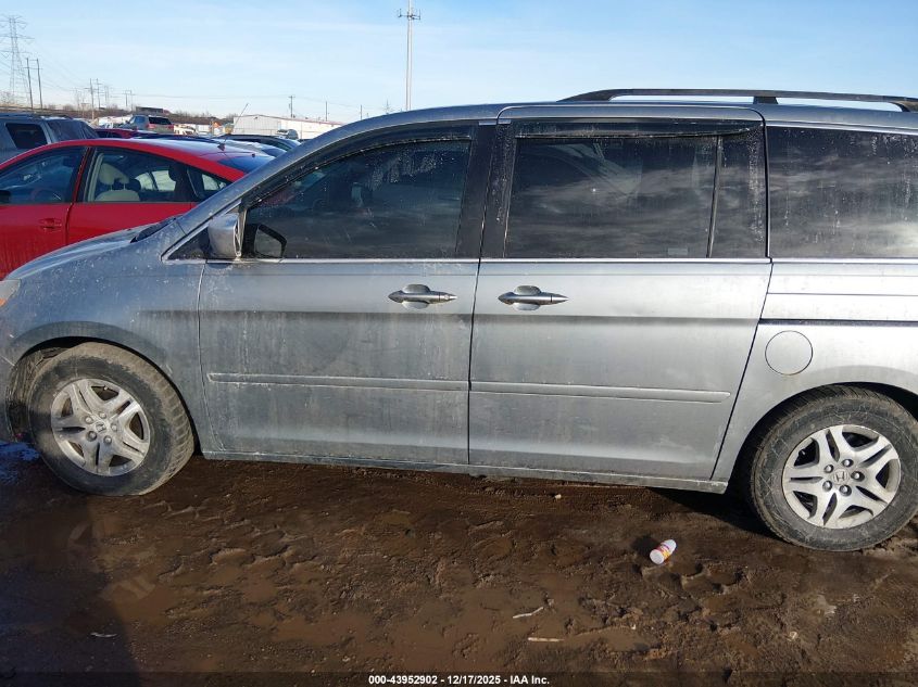 2007 Honda Odyssey Ex-L VIN: 5FNRL38757B118820 Lot: 43952902