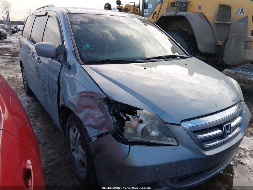 2007 Honda Odyssey Ex-L VIN: 5FNRL38757B118820 Lot: 43952902