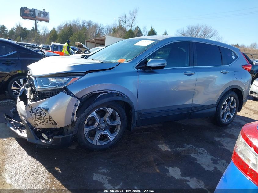 2019 Honda Cr-V Ex-L VIN: 7FARW1H8XKE005849 Lot: 43952904
