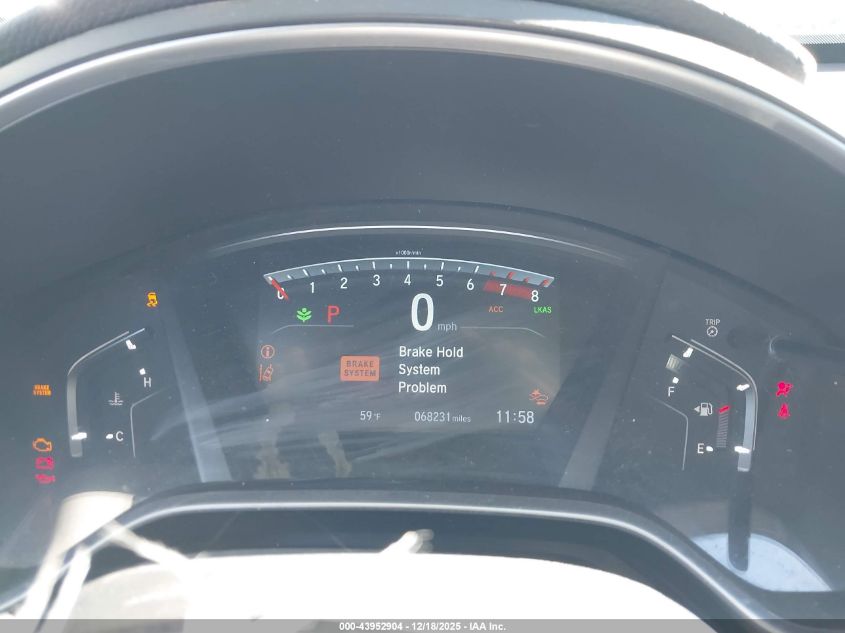 2019 Honda Cr-V Ex-L VIN: 7FARW1H8XKE005849 Lot: 43952904