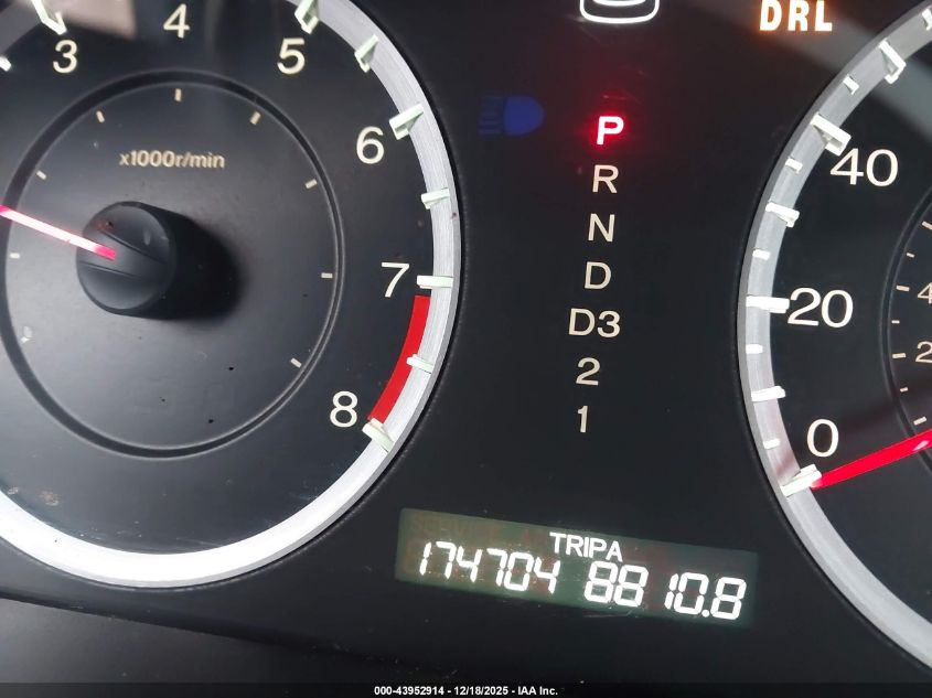 2011 Honda Accord 2.4 Ex-L VIN: 1HGCP2F85BA075647 Lot: 43952914