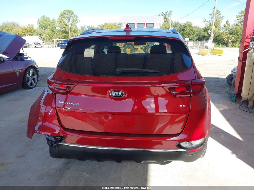2021 Kia Sportage Ex VIN: KNDPN3AC2M7868606 Lot: 43952916