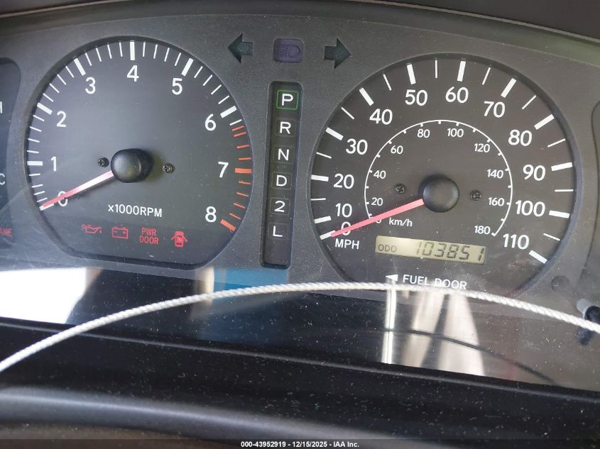 2000 Toyota Sienna Xle VIN: 4T3ZF13C5YU210781 Lot: 43952919