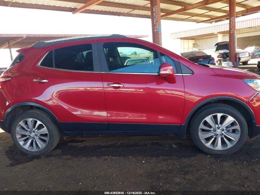 2019 Buick Encore Fwd Preferred VIN: KL4CJASB2KB702711 Lot: 43952938