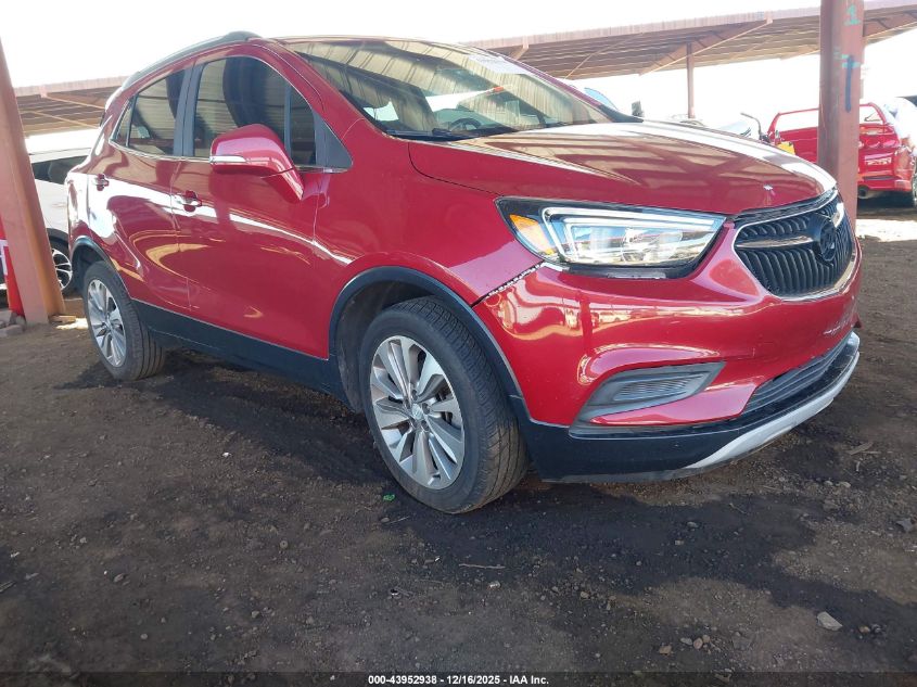 2019 Buick Encore Fwd Preferred VIN: KL4CJASB2KB702711 Lot: 43952938