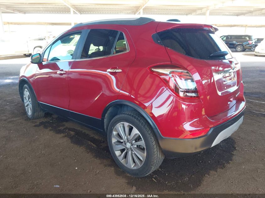 2019 Buick Encore Fwd Preferred VIN: KL4CJASB2KB702711 Lot: 43952938