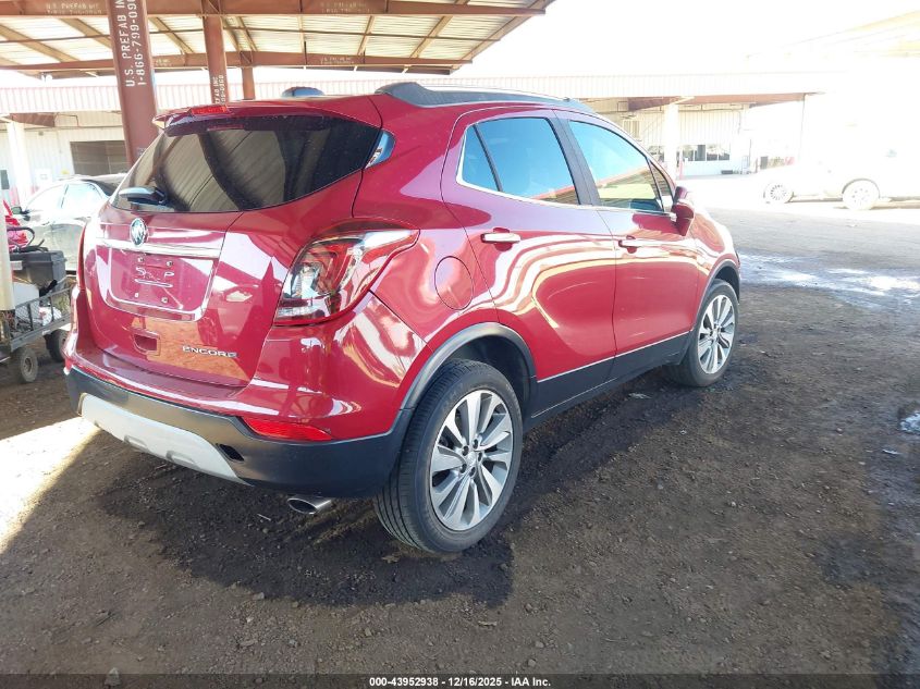 2019 Buick Encore Fwd Preferred VIN: KL4CJASB2KB702711 Lot: 43952938