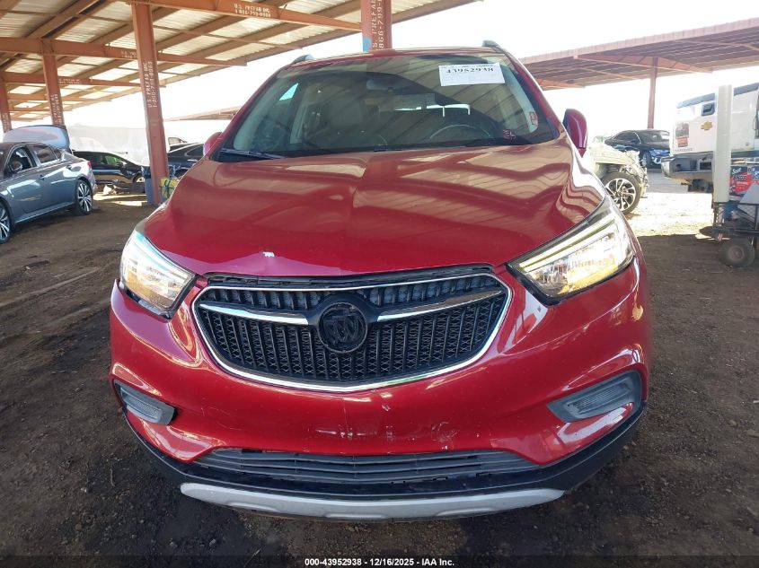 2019 Buick Encore Fwd Preferred VIN: KL4CJASB2KB702711 Lot: 43952938