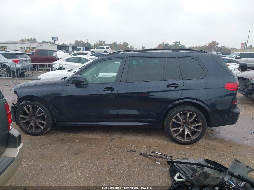 2022 BMW X7 M50I VIN: 5UXCX6C06N9L31142 Lot: 43952943