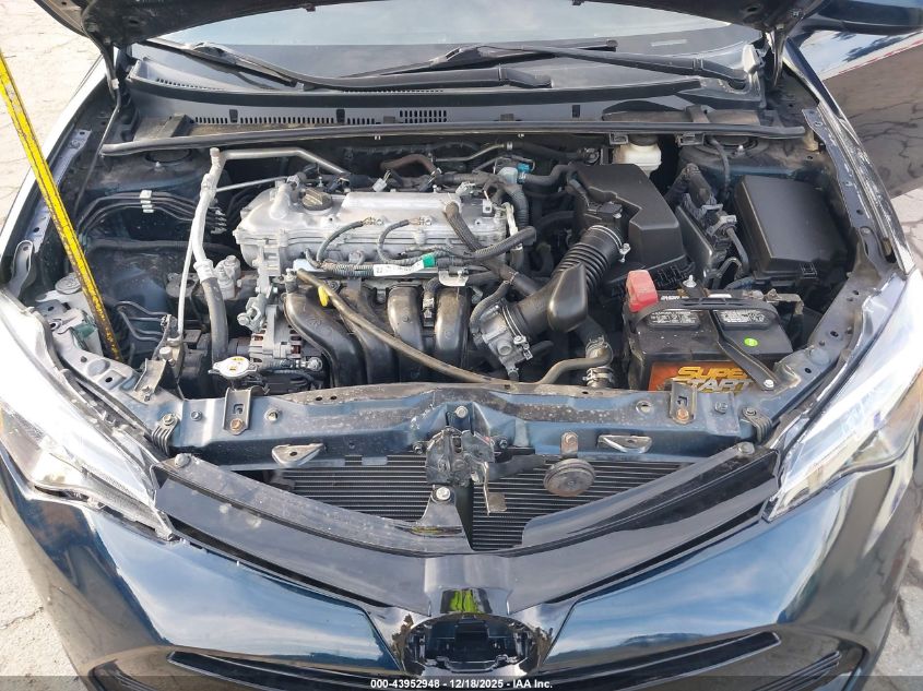 2017 Toyota Corolla Le VIN: 5YFBURHE3HP733601 Lot: 43952948