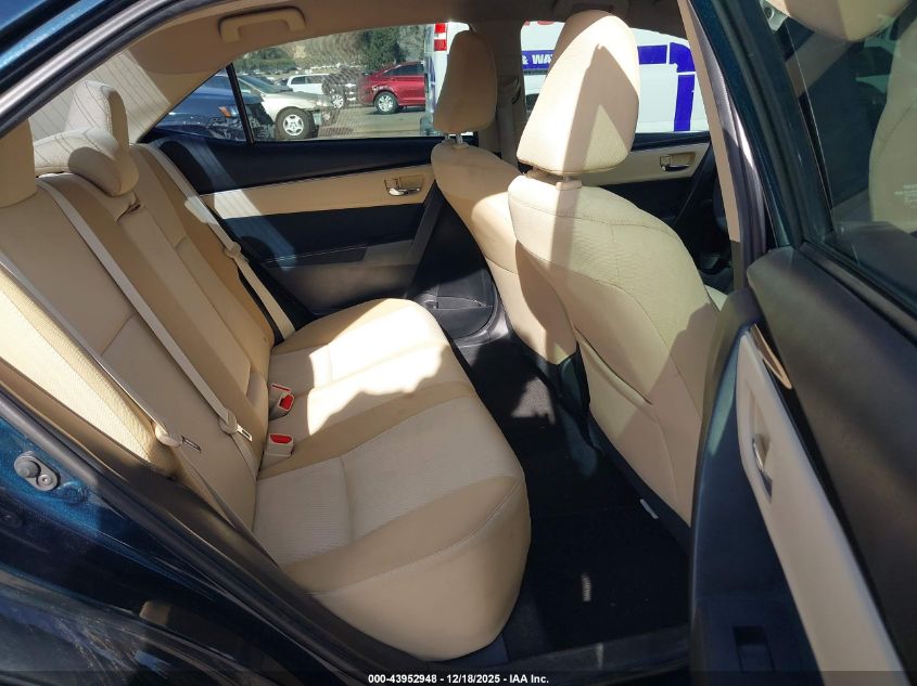 2017 Toyota Corolla Le VIN: 5YFBURHE3HP733601 Lot: 43952948