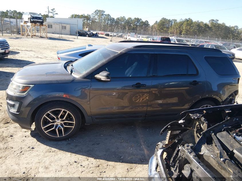 2017 Ford Explorer Sport VIN: 1FM5K8GT5HGA07118 Lot: 43952963