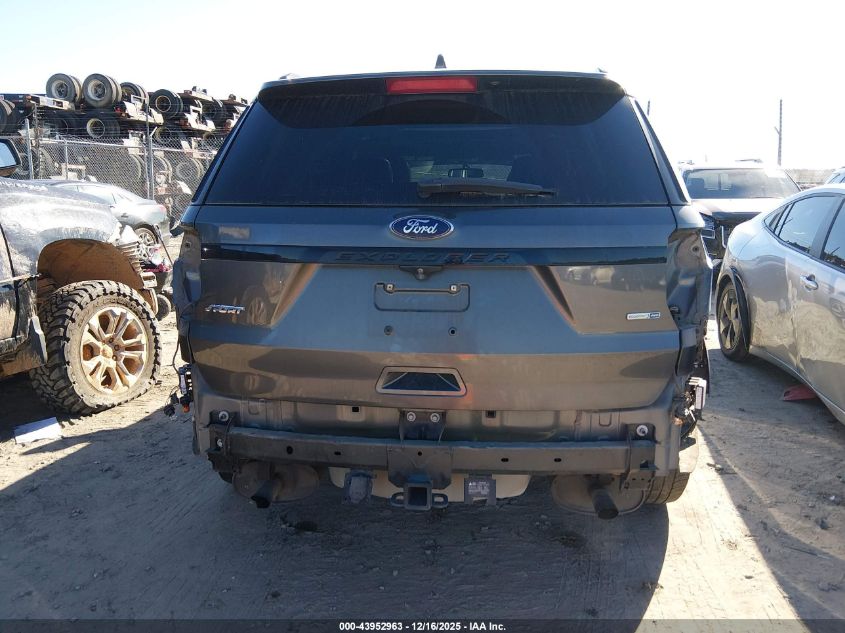 2017 Ford Explorer Sport VIN: 1FM5K8GT5HGA07118 Lot: 43952963