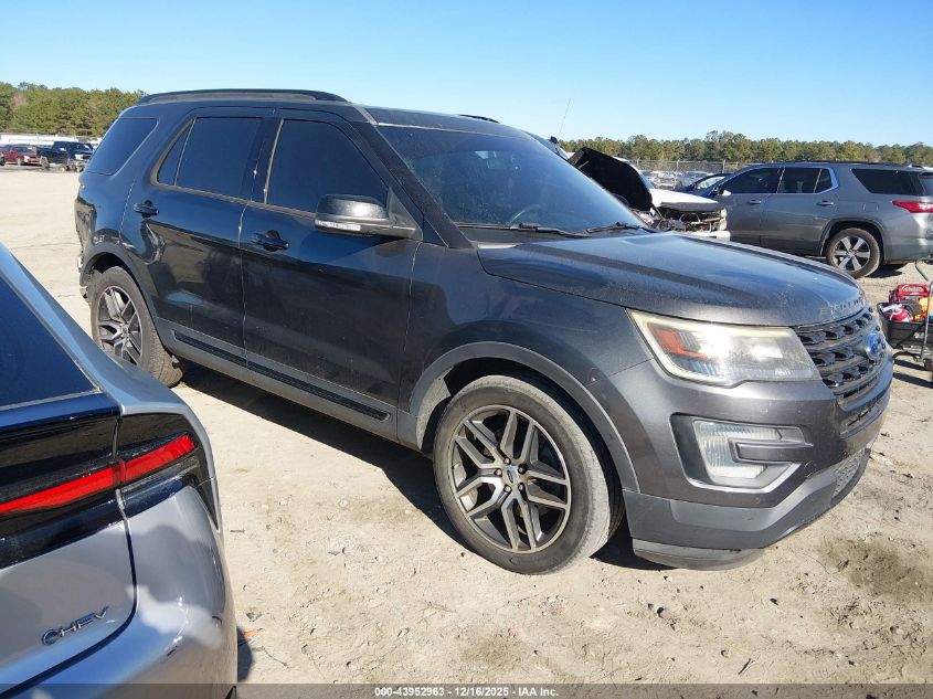 2017 Ford Explorer Sport VIN: 1FM5K8GT5HGA07118 Lot: 43952963