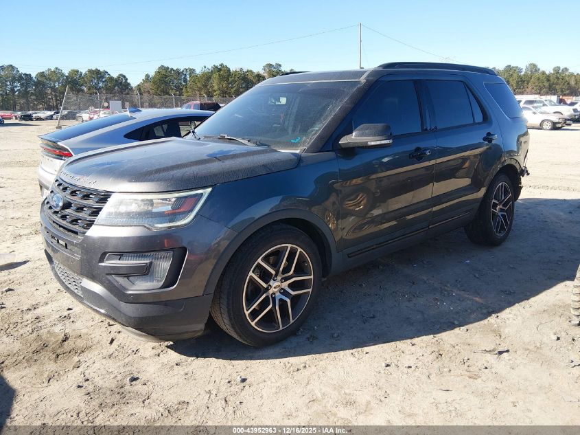 2017 Ford Explorer Sport VIN: 1FM5K8GT5HGA07118 Lot: 43952963