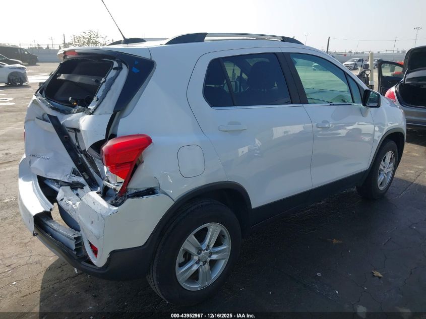 2020 Chevrolet Trax Awd Lt VIN: 3GNCJPSB9LL240289 Lot: 43952967