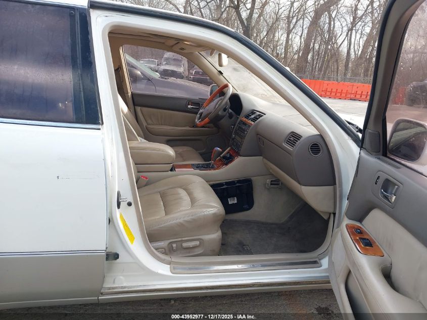 2000 Lexus Ls 400 VIN: JT8BH28F7Y0170808 Lot: 43952977