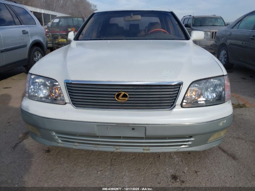 2000 Lexus Ls 400 VIN: JT8BH28F7Y0170808 Lot: 43952977