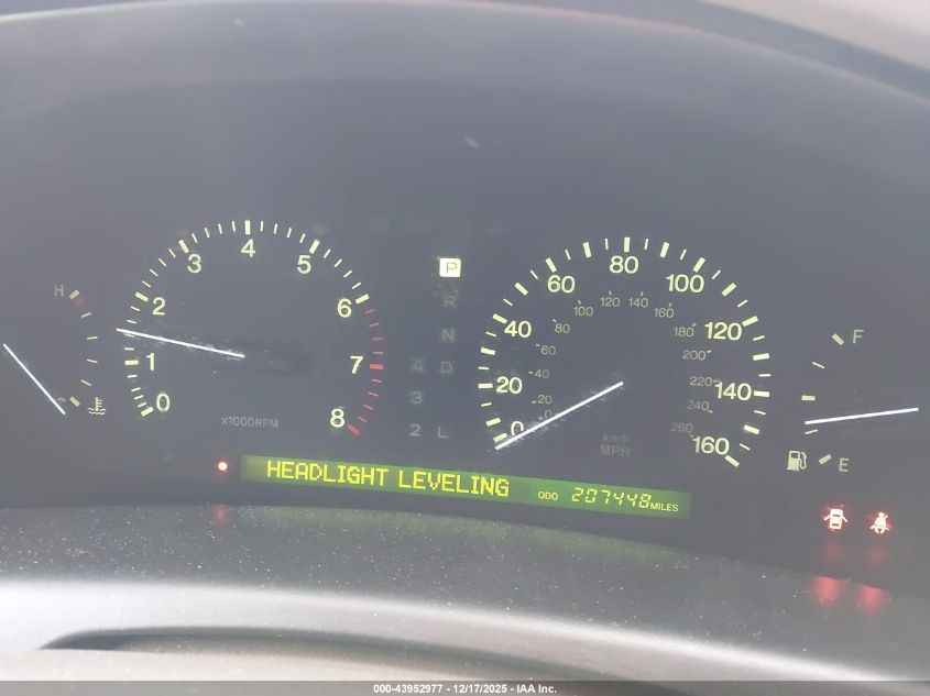 2000 Lexus Ls 400 VIN: JT8BH28F7Y0170808 Lot: 43952977