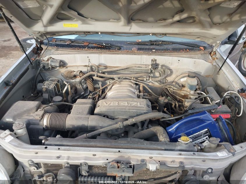 2004 Toyota Sequoia Sr5 V8 VIN: 5TDZT34A54S218280 Lot: 43952985