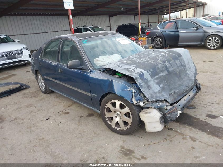 1995 Honda Civic Lx VIN: JHMEG855XSS015454 Lot: 43952990