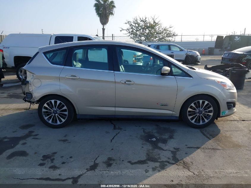 2017 Ford C-Max Energi Titanium VIN: 1FADP5FU4HL102910 Lot: 43952996