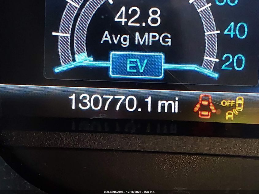 2017 Ford C-Max Energi Titanium VIN: 1FADP5FU4HL102910 Lot: 43952996