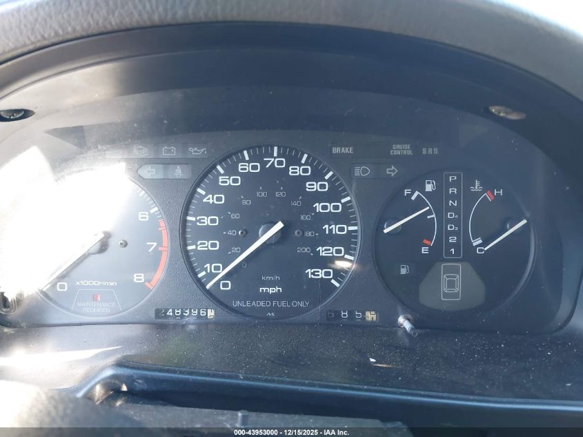 1993 Honda Accord Lx VIN: JHMCB7658PC034276 Lot: 43953000