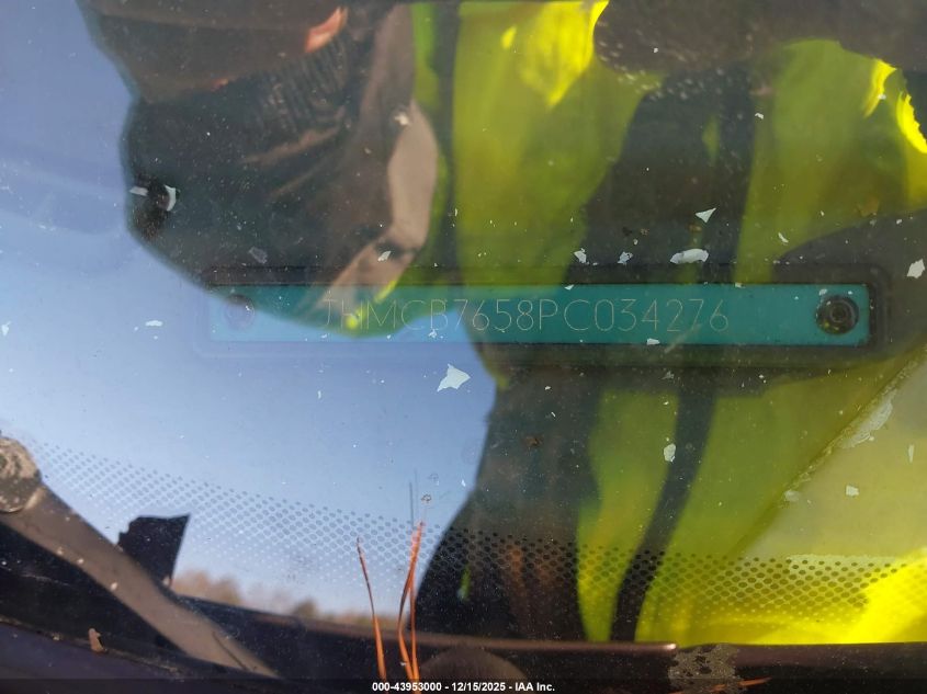 1993 Honda Accord Lx VIN: JHMCB7658PC034276 Lot: 43953000