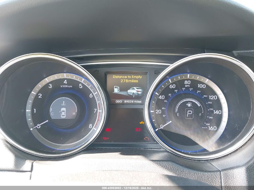 2014 Hyundai Sonata Se VIN: 5NPEC4AC5EH816158 Lot: 43953002