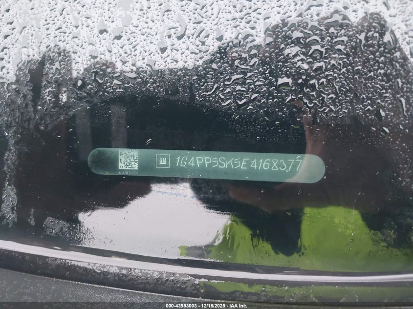 2014 Buick Verano VIN: 1G4PP5SK5E4168377 Lot: 43953003