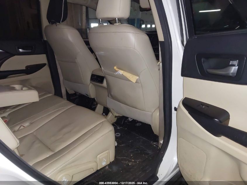 2015 Toyota Highlander Xle V6 VIN: 5TDJKRFH6FS124344 Lot: 43953004