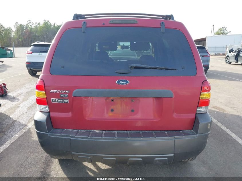 2005 Ford Escape Xlt VIN: 1FMYU03105KA89927 Lot: 43953008