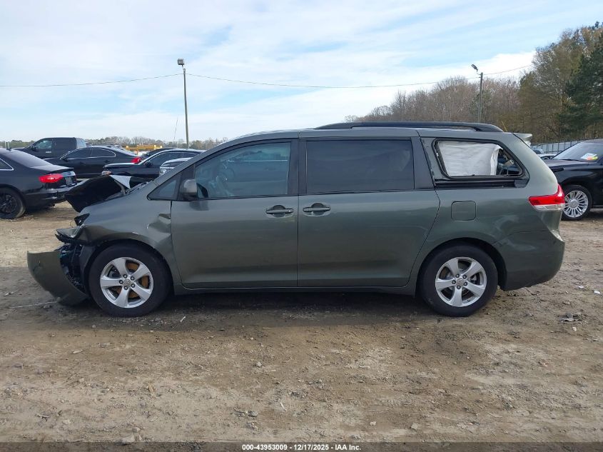 2011 Toyota Sienna Le V6 VIN: 5TDKK3DC3BS154629 Lot: 43953009