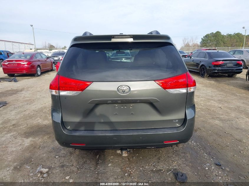 2011 Toyota Sienna Le V6 VIN: 5TDKK3DC3BS154629 Lot: 43953009