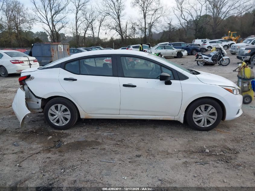 2020 Nissan Versa S Xtronic Cvt VIN: 3N1CN8DV9LL804133 Lot: 43953011