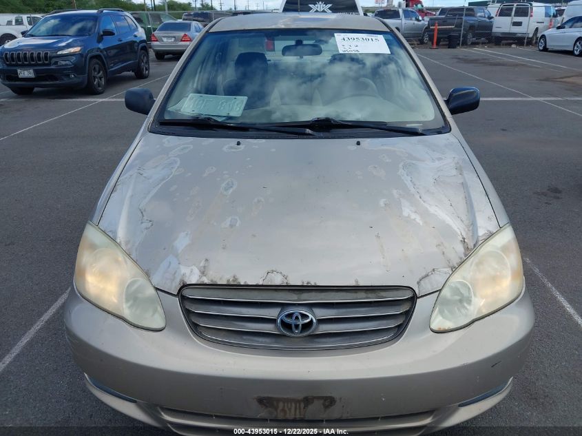 2004 Toyota Corolla Ce VIN: 1NXBR32E54Z243712 Lot: 43953015